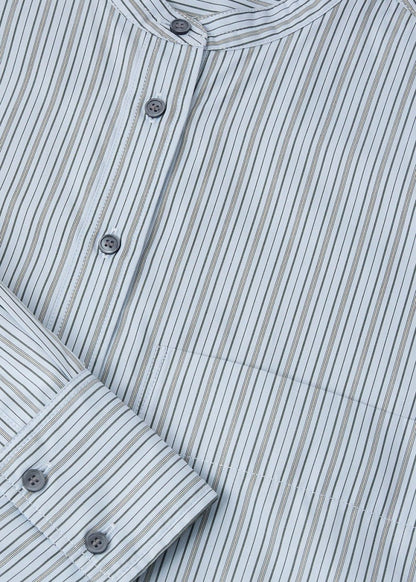 Formentera Shirt in Sky/Black from SOEUR at Edito boutique
