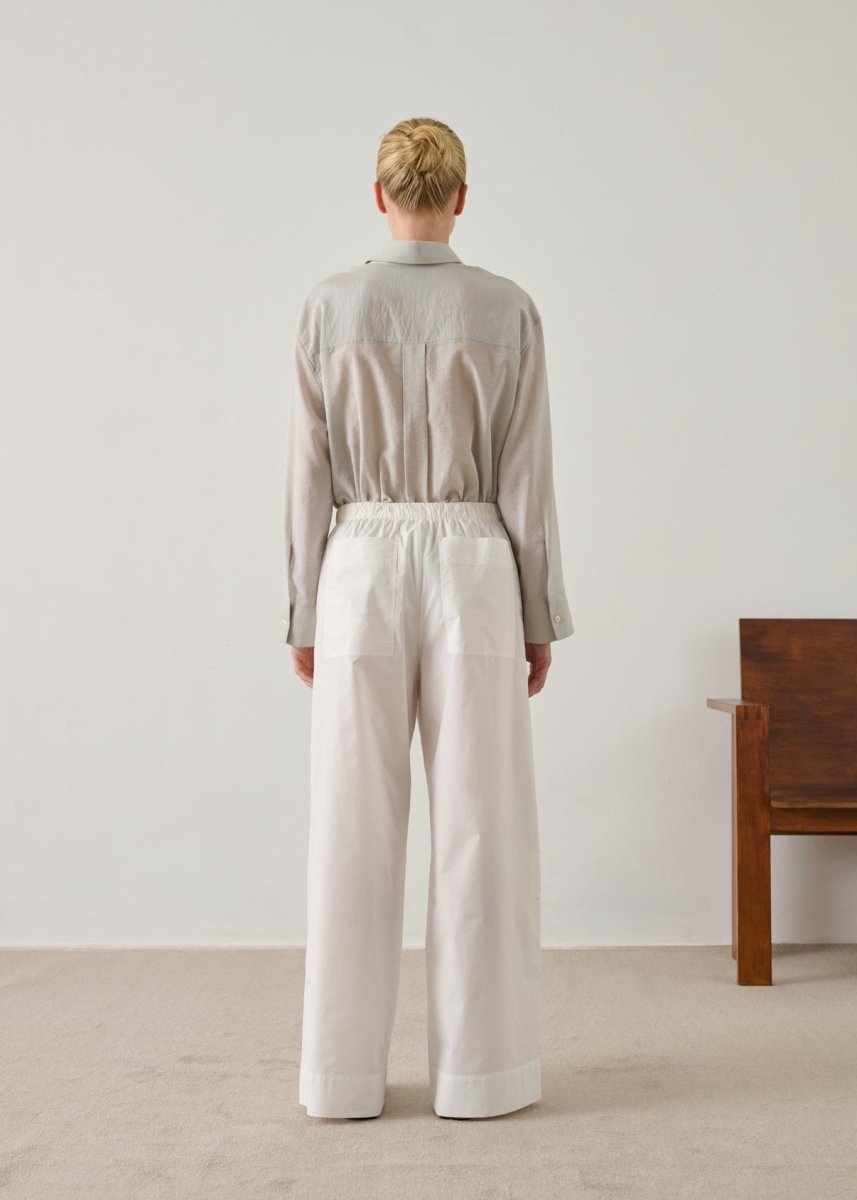 Francesca Shirt in Light Grey from SOEUR at Edito boutique