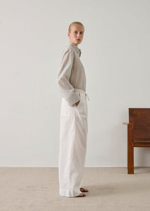 Francesca Shirt in Light Grey from SOEUR at Edito boutique