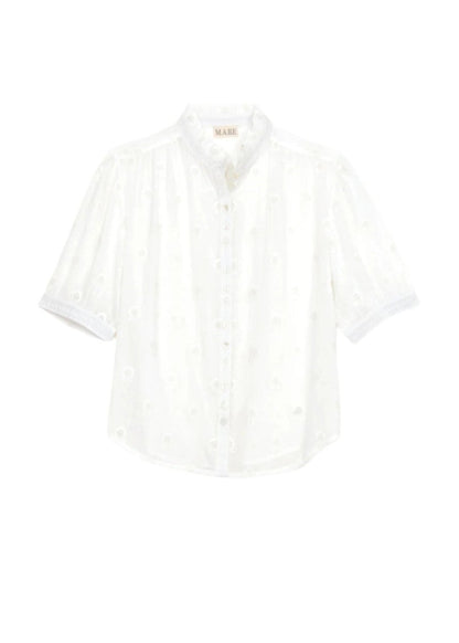 Frani Top in White from M.A.B.E at Edito boutique