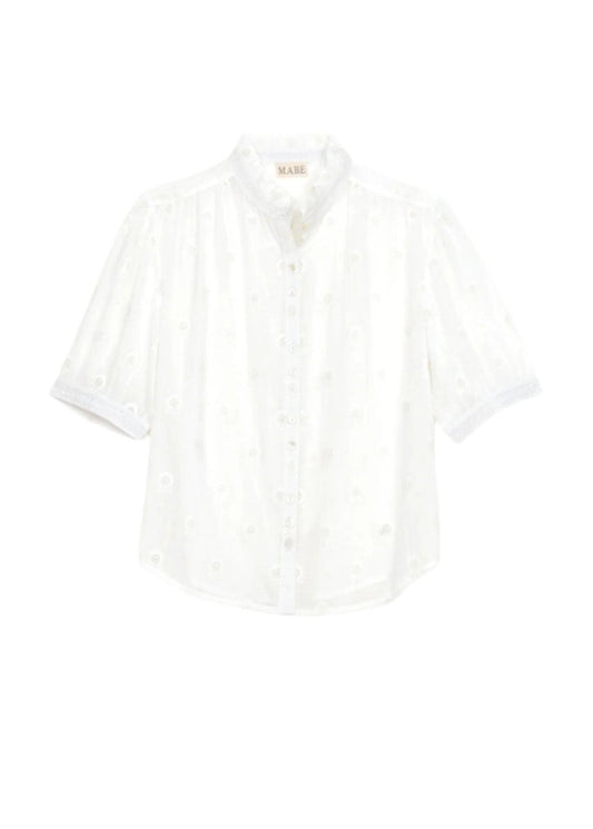 Frani Top in White from M.A.B.E at Edito boutique