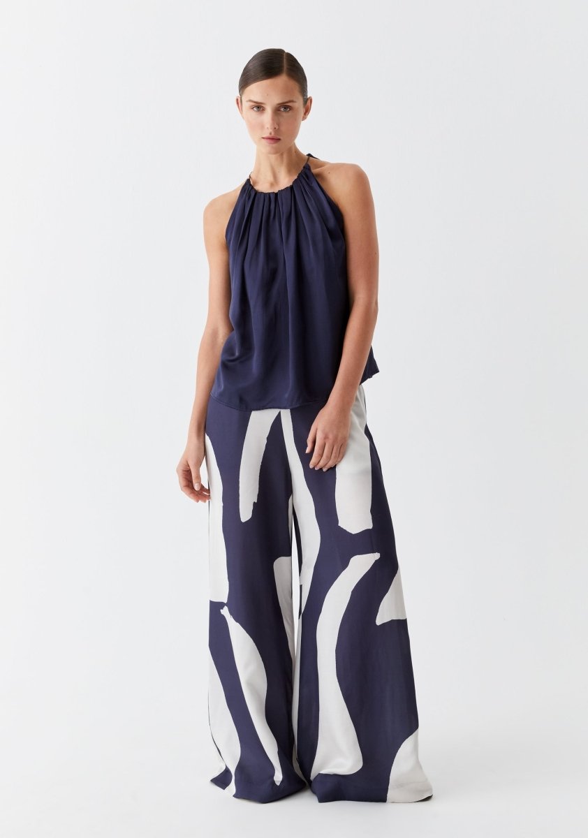 Fredrika Top in NavyMORRISONEdito boutique