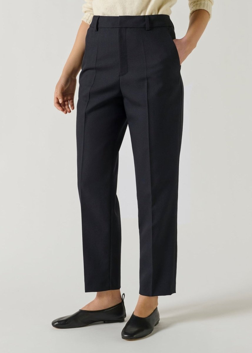 Gabrielle Tailored Pants in Navy from soeur at Edito boutique