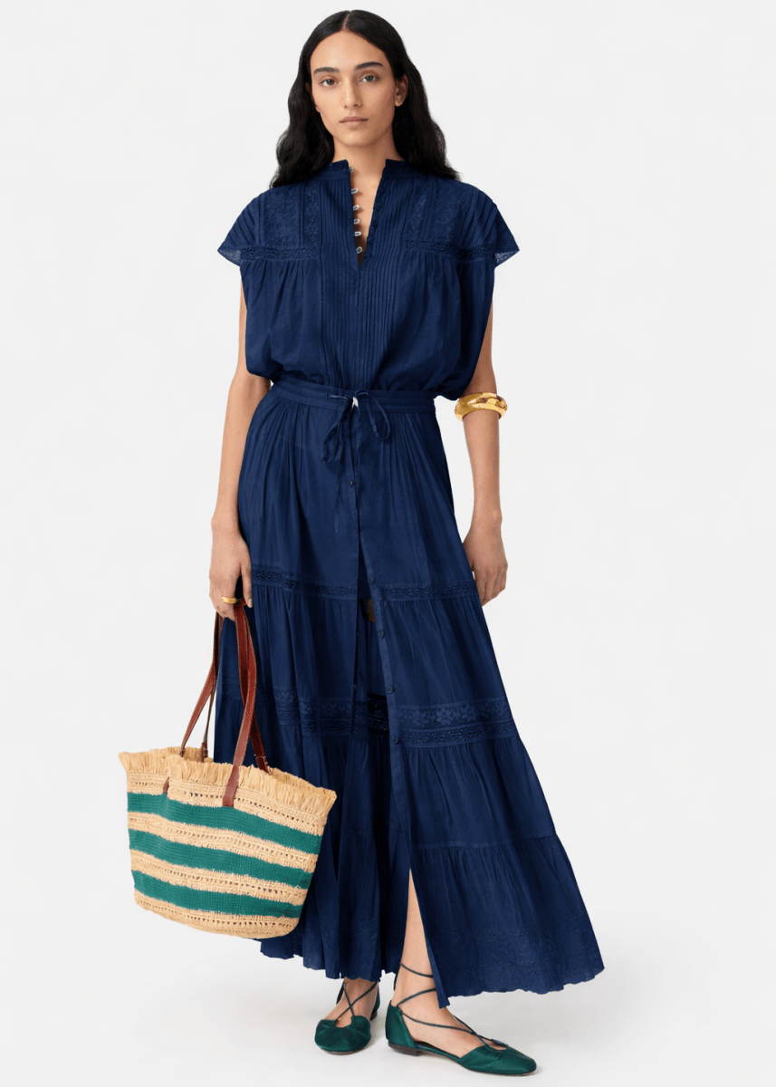 Ganu Blouse in Ink from VANESSA BRUNO at Edito boutique