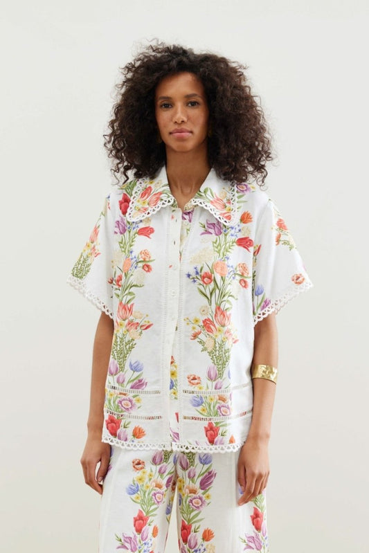 Garlands Shirt from BINNYWEAR at Edito boutique