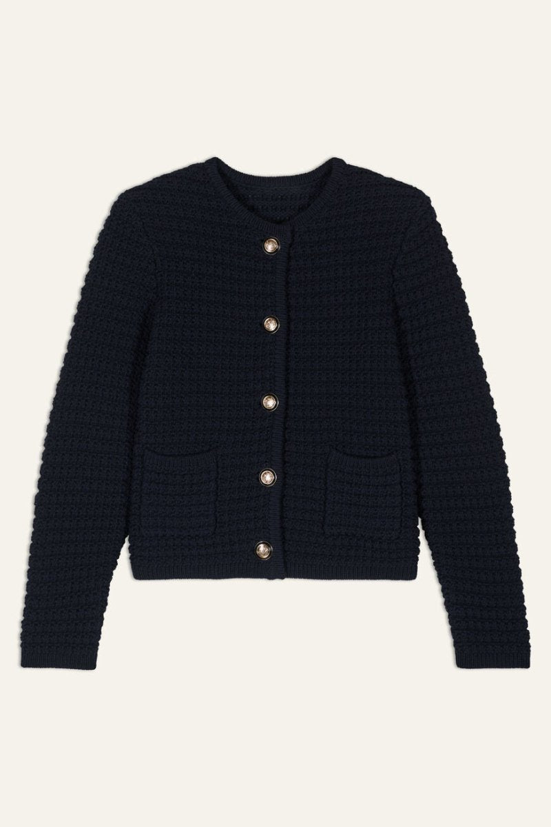 Gaspard Cardigan in Blue from BA&SH at Edito boutique