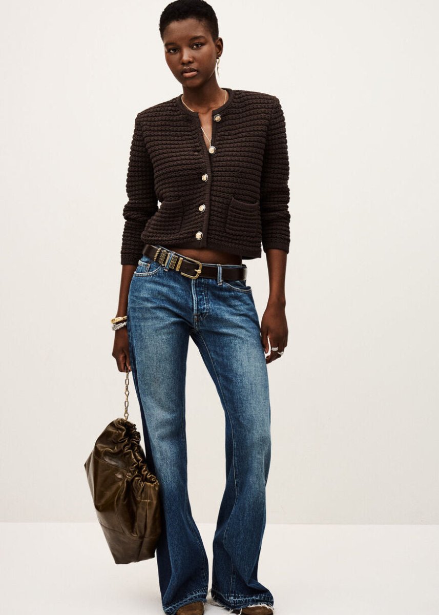 Gaspard Cardigan in Brown from BA&SH at Edito Boutique