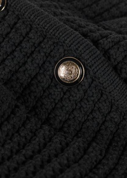Gaspard Knit Vest in Black from BA&SH at Edito boutique