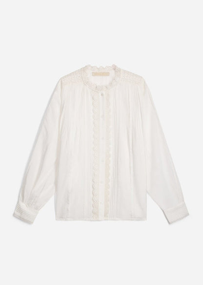 Gedi Blouse in White from VANESSA BRUNO at Edito Boutique