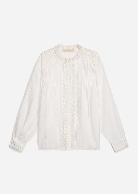 Gedi Blouse in White from VANESSA BRUNO at Edito Boutique