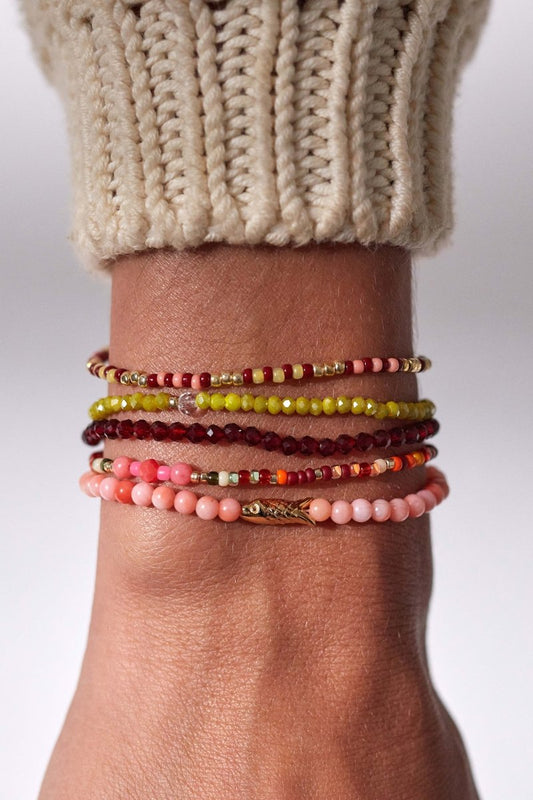 Giddy Up Bracelet in Rosy from ANNI LU at Edito Boutique