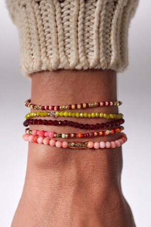 Giddy Up Bracelet in Rosy from ANNI LU at Edito Boutique