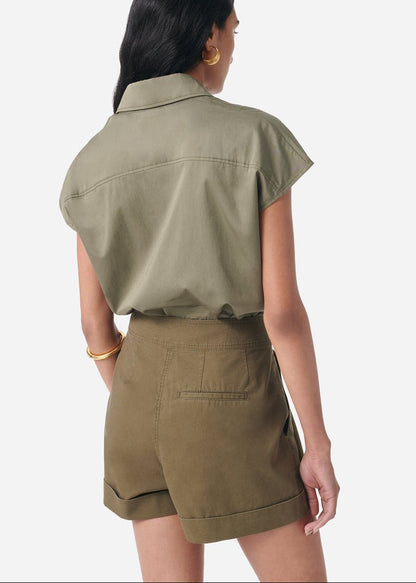 Ginny Short in vegetal from VANESSA BRUNO at Edito boutique