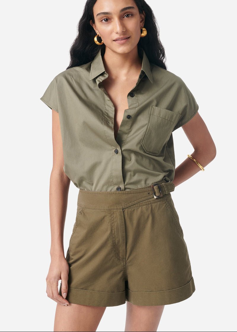 Ginny Short in vegetal from VANESSA BRUNO at Edito boutique