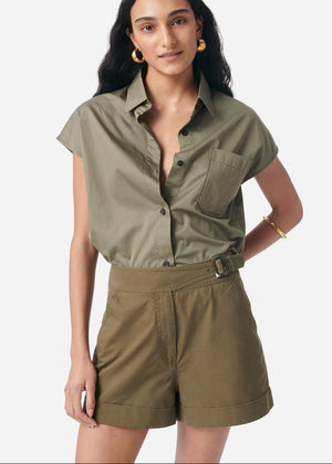 Ginny Short in vegetal from VANESSA BRUNO at Edito boutique