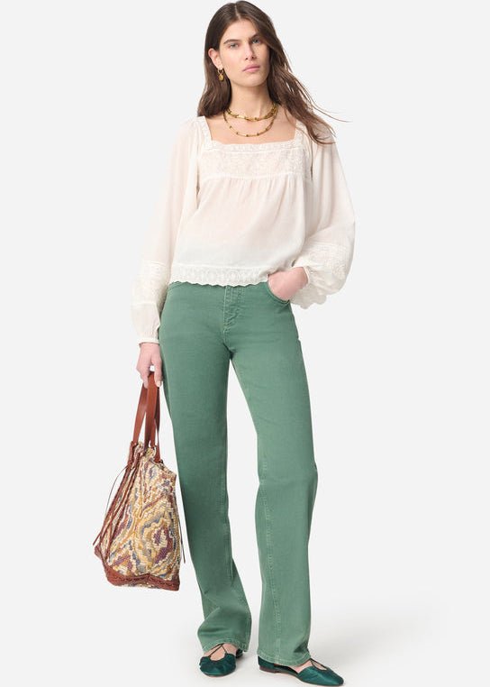 Giovanna Blouse in White from VANESSA BRUNO at Edito boutique