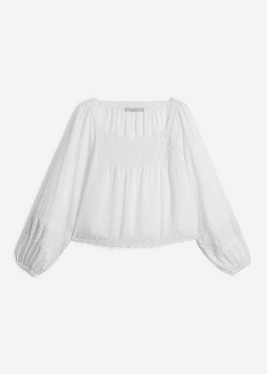Giovanna Blouse in White from VANESSA BRUNO at Edito boutique