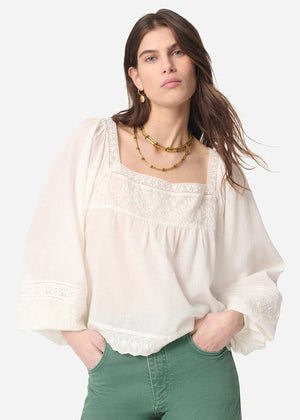 Giovanna Blouse in White from VANESSA BRUNO at Edito boutique