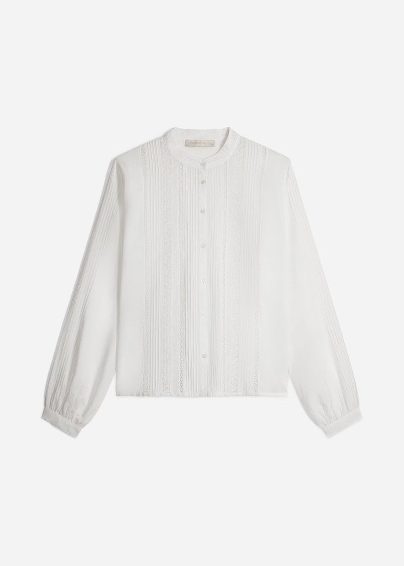 Gipsy Shirt in White from VANESSA BRUNO at Edito boutique
