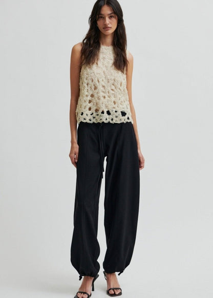 Gleam Top in Sand from SECOND FEMALE at Edito boutique