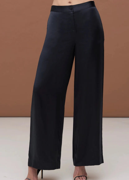 Go Piazza Pants in Black from GO SILK at Edito Boutique