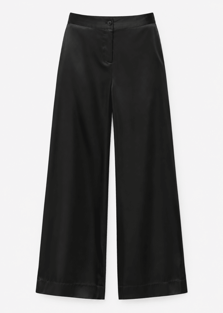 Go Piazza Pants in Black from GO SILK at Edito Boutique