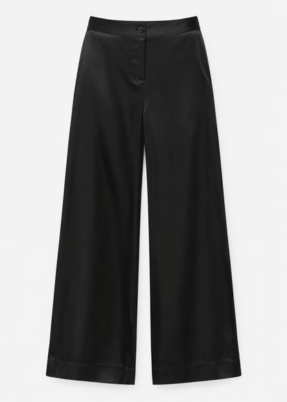 Go Piazza Pants in Black from GO SILK at Edito Boutique