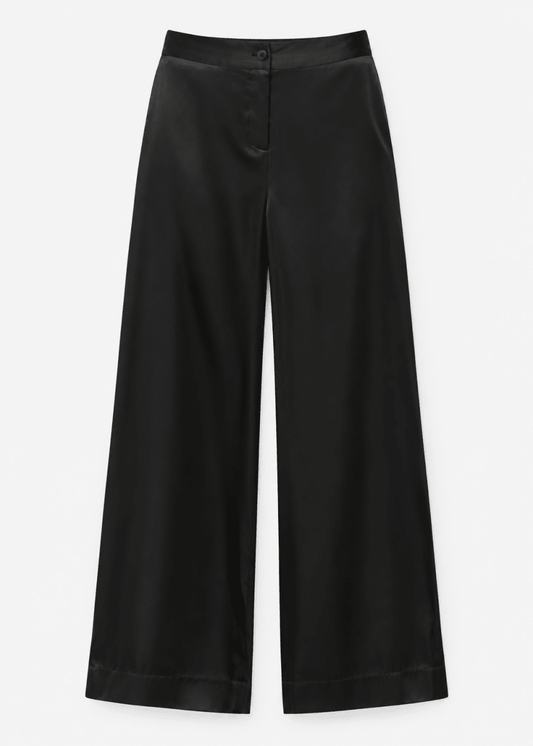 Go Piazza Pants in Black from GO SILK at Edito Boutique