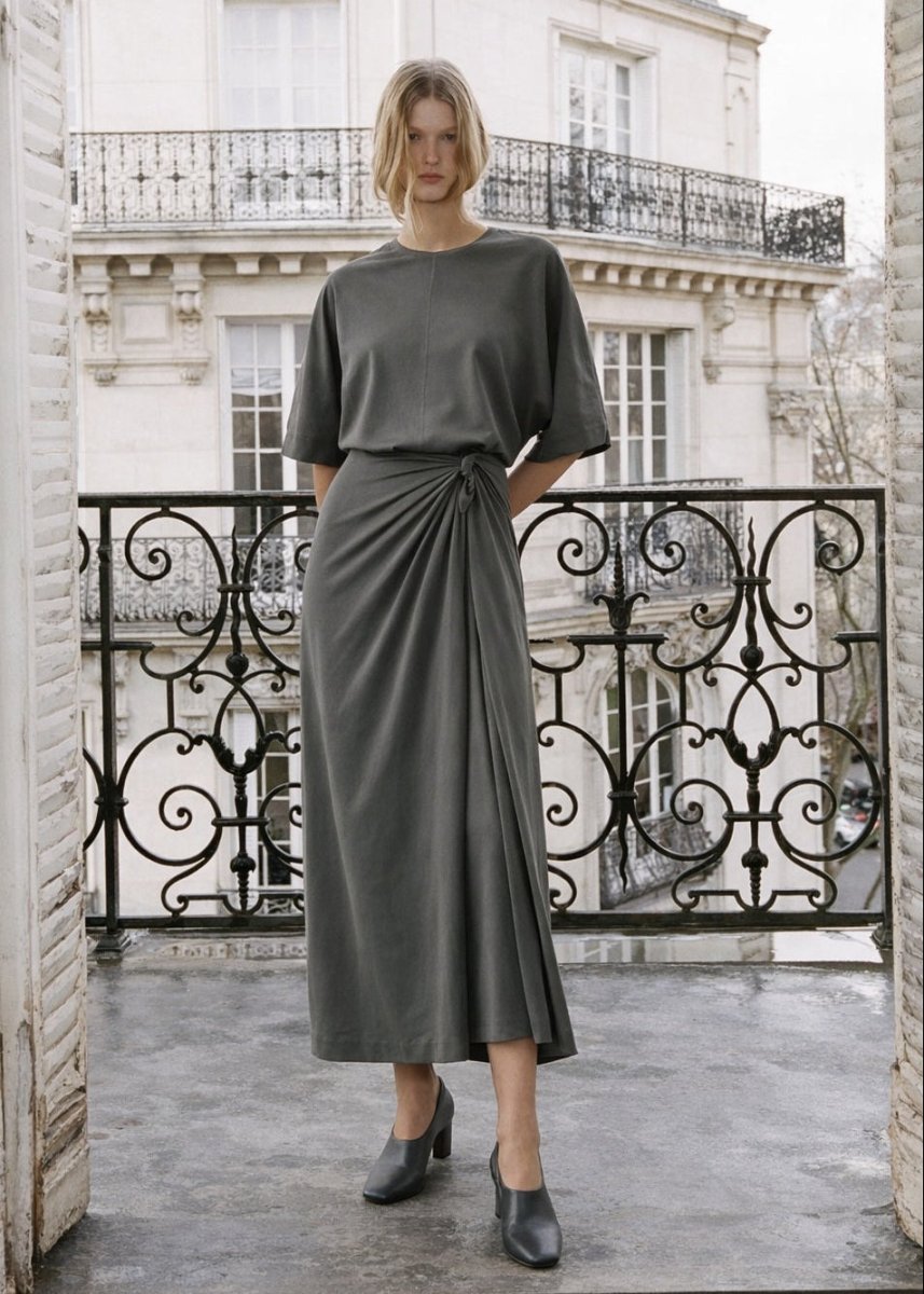 Goa Skirt in Slate from SOEUR at Edito boutique