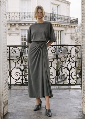 Goa Skirt in Slate from SOEUR at Edito boutique