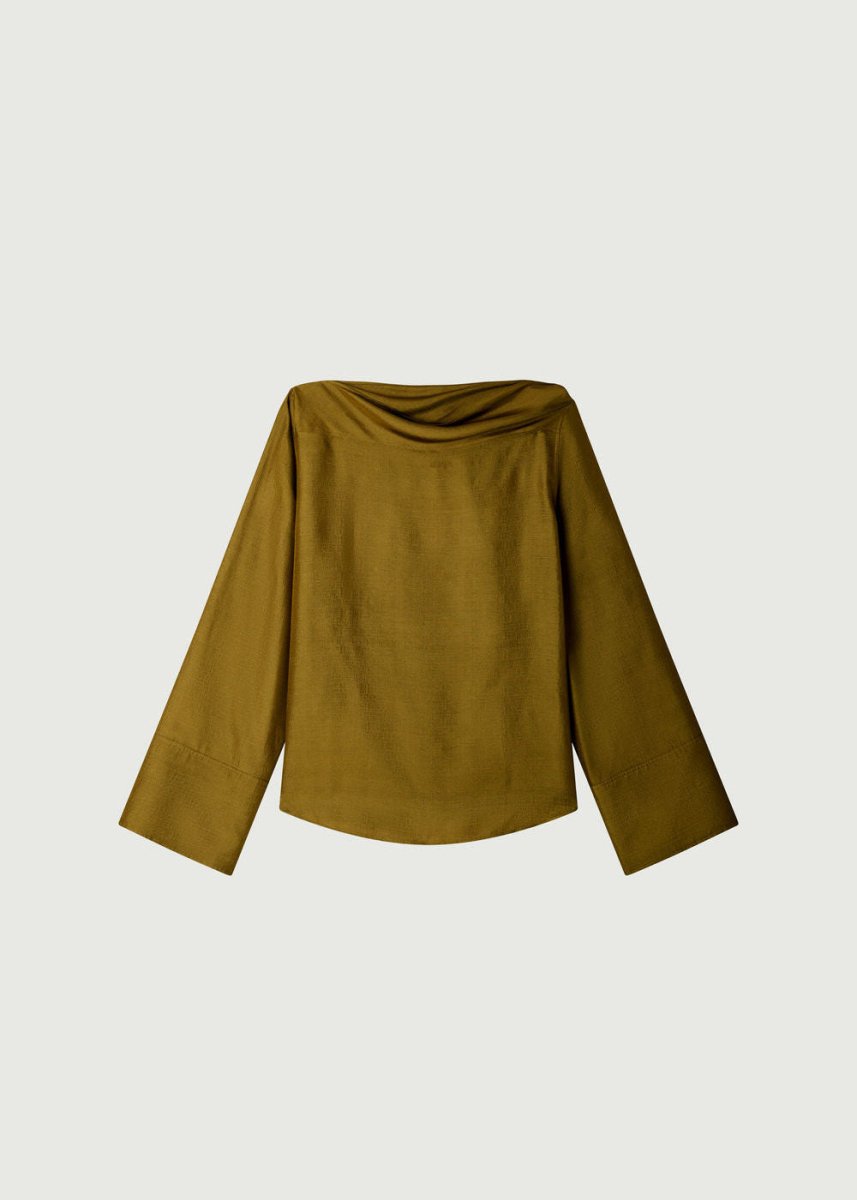Grace Blouse in Bronze from SOEUR at Edito boutique