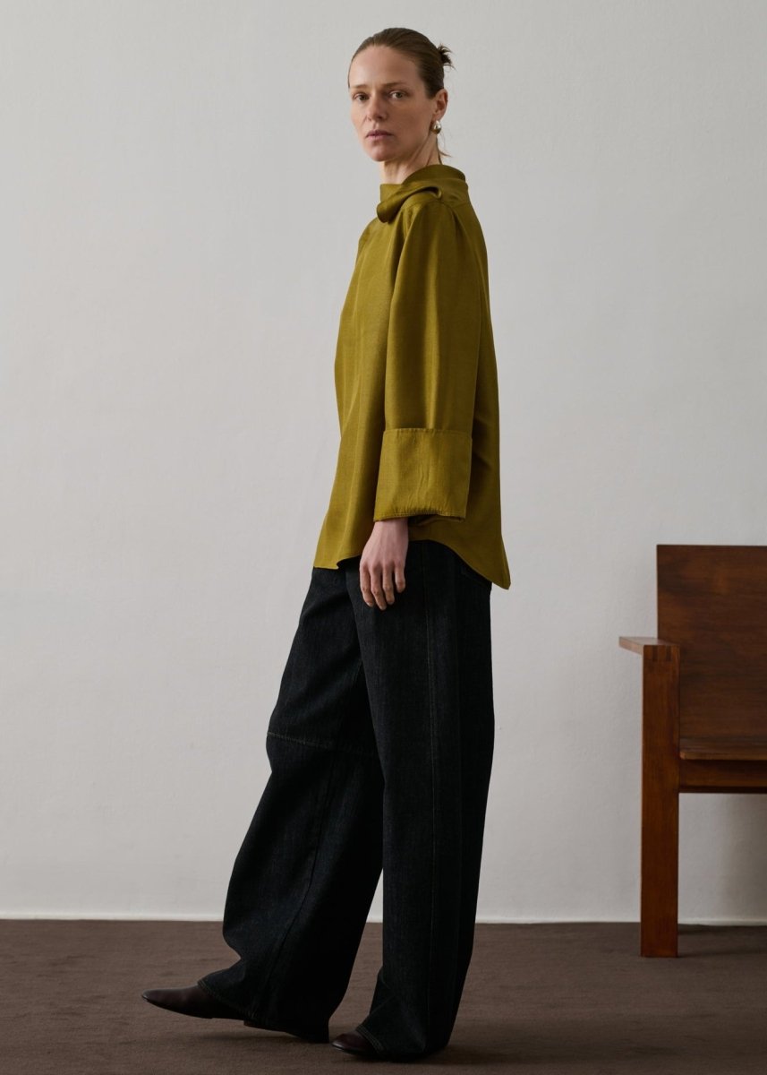 Grace Blouse in Bronze from SOEUR at Edito boutique