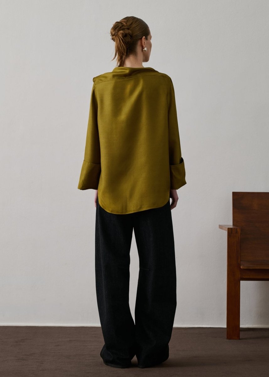 Grace Blouse in Bronze from SOEUR at Edito boutique