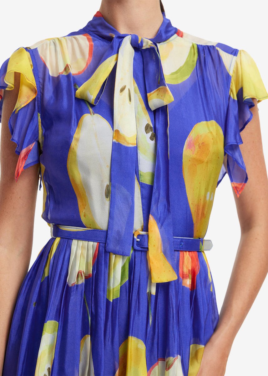 Grace Midi Dress in Pear from LEO LIN at Edito boutique