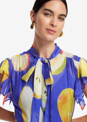 Grace Midi Dress in Pear from LEO LIN at Edito boutique