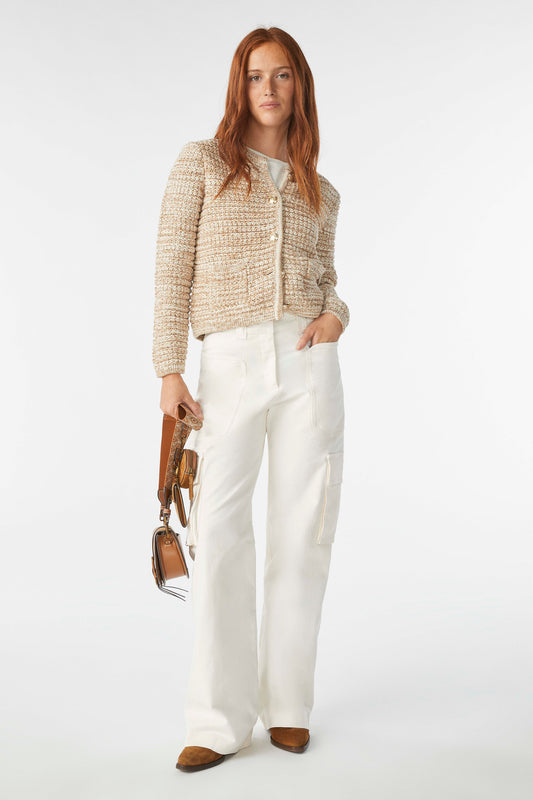 Guspa Cardigan in Beige from Ba&sh