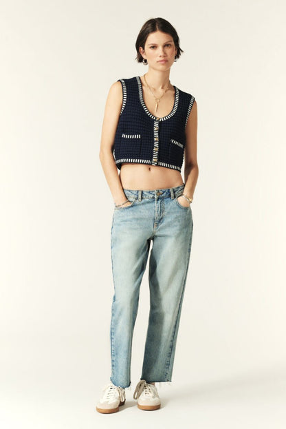 Gustave Sleeveless Vest from BA&SH at Edito boutique