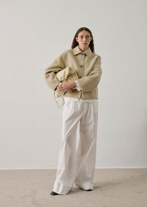 Gyoda Coat in Chalk from SOEUR at Edito boutique
