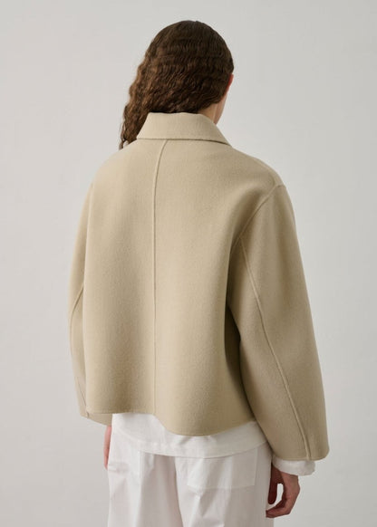 Gyoda Coat in Chalk from SOEUR at Edito boutique