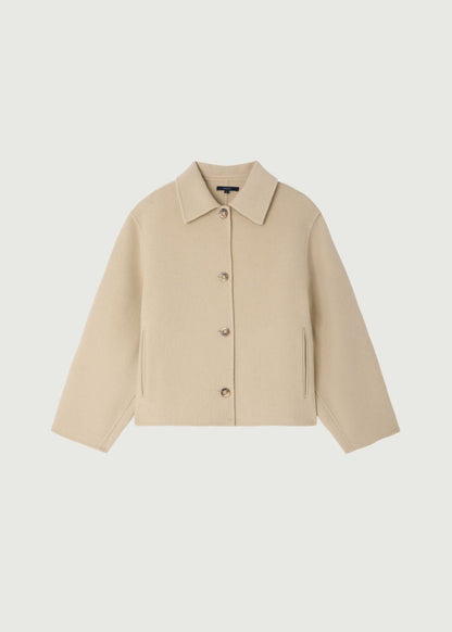 Gyoda Coat in Chalk from SOEUR at Edito boutique