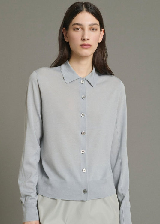 Hailey Cardigan in Blue from SOEUR at Edito Boutique