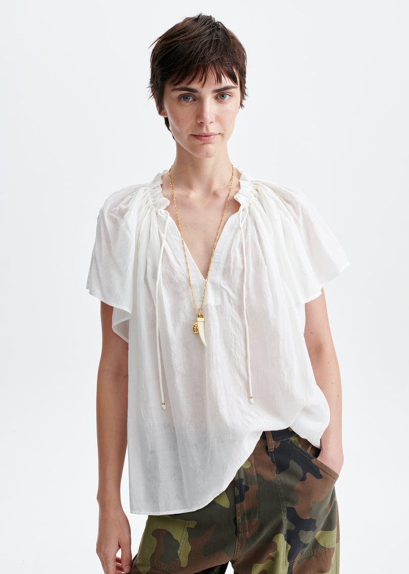 Halisson blouse in Off White from VANESSA BRUNO at Edito Boutique