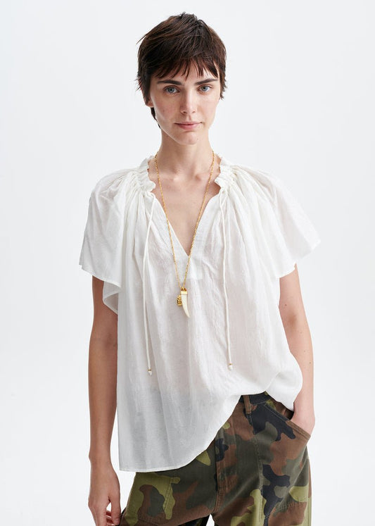 Halisson blouse in Off White from VANESSA BRUNO at Edito Boutique