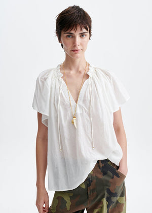 Halisson blouse in Off White from VANESSA BRUNO at Edito Boutique