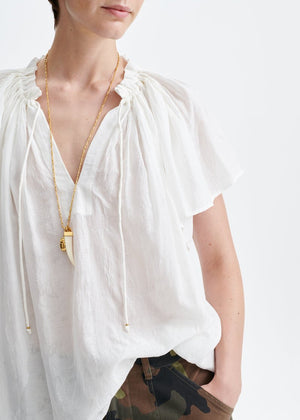 Halisson blouse in Off White from VANESSA BRUNO at Edito Boutique