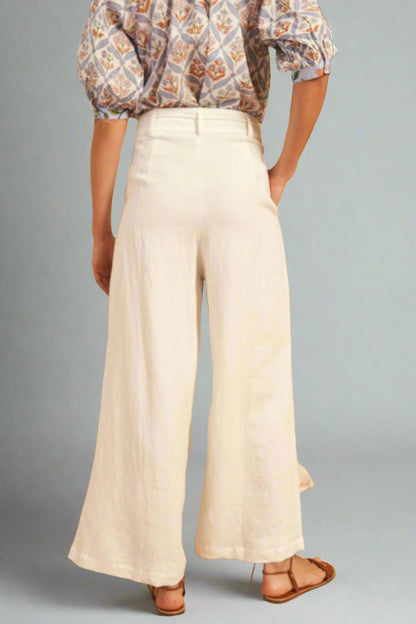 Hannah Artwear Margo Pants in Off White