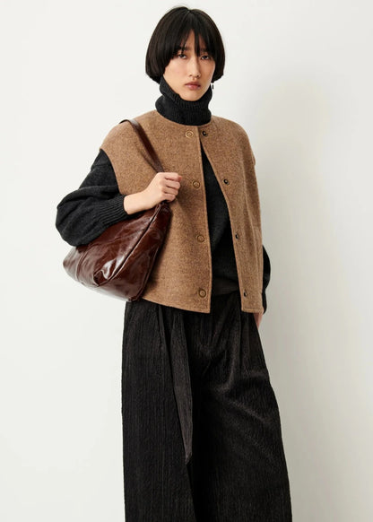 Hanzo Vest in Alpaga from SESSUN at Edito Boutique