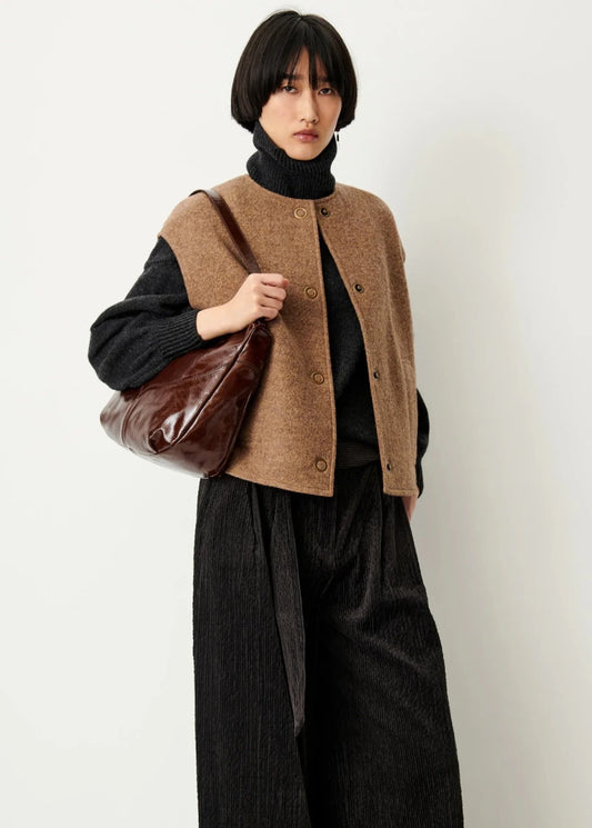 Hanzo Vest in Alpaga from SESSUN at Edito Boutique