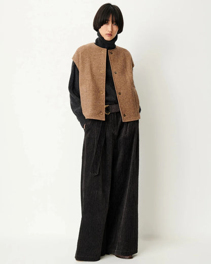 Hanzo Vest in Alpaga from SESSUN at Edito Boutique