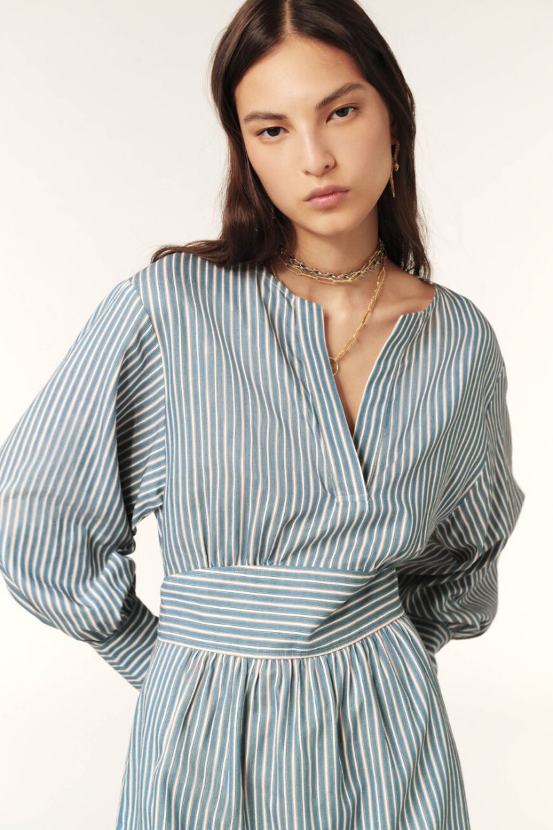 Haris Belted Dress from BA&SH at Edito boutique